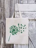 Women‘s Happy St. Patrick's Day Four-Leaf Clover Color Block Shopping Tote