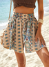 Loose Ethnic Boho Shorts