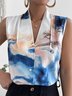 Regular Fit Simple Ombre Blouse