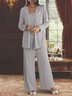 Elegant Wrap Loose Matching Outfit