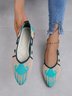 Casual Color Block Comfy Insole Shallow Shoes