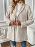 Casual Loose Hoodie Teddy Jacket