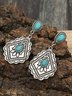 Retro Turquoise Bohemian Earrings