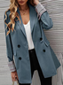 Women's Spring/Fall Outerwear Casual Plain Long Sleeve Regular Blazer