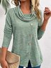 Women Floral Long Sleeve Blouse Spring/Fall Daily Casual Top