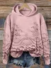 Women's Hoodie 3D Flowers Casual Spring/Fall Long Sleeve Sweatshirt