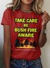 Women's Short Sleeve Tee T-shirt Summer Animal Crew Neck Vintage Top
