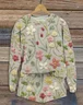 Women's Printing Floral Daily Going Out Two Piece Set Long Sleeve Casual Spring/Fall Top With Pants Matching Set