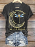 Women Geometric Short Sleeve Tee T-shirt Crew Neck Casual Summer Top