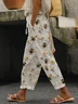 Women Animal Long Pant Casual Spring/Fall Trousers