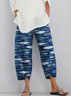 Women Animal Long Pant Casual Spring/Fall Trousers