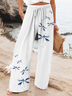 Women Dragonfly Long Pant Casual Spring/Fall Trousers