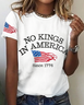 Women Plain Short Sleeve Tee T-shirt Crew Neck Casual Summer Top