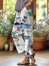 Women The Sea Long Pant Casual Spring/Fall Trousers