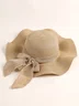 Beach straw hat wide brim straw hat women summer vacation sun protection beach hat sun hat straw hat