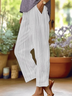 Women Abstract Stripes Long Pant Casual Spring/Fall Trousers