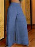 Women Plain Long Pants Casual Spring/Fall Trousers