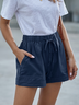 Women Plain Shorts Straight Pants Casual Summer Shorts