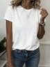 Women Animal Short Sleeve Tee T-shirt Crew Neck Vintage Summer Top