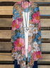 Women Floral Spring/Fall Cover-up Casual Lightweight Cardigan