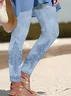 Women Floral Casual All Season Printing Long Leggings