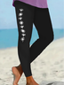 Women Floral Casual All Season Printing Long Leggings