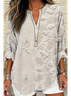 Women Floral Long Sleeve Blouse Spring/Fall Printing V Neck Daily Casual Top