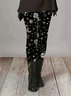 Women Star Casual All Season Printing Long Leggings
