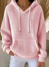 Women Plain Spring/Fall Long Sleeve Vintage Holiday Hoodie