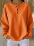 Women Plain Long Sleeve Tee T-shirt Crew Neck Casual Spring/Fall Top
