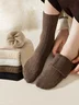 Plush And Thick Towel Socks Twisted Autumn And Winter Style Mid-tube Socks Women's Long Socks Thick Socks Winter Warm Women's Socks