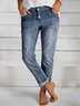 Casual Pockets Jeans